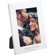 Marco portafotos de madera para bodas