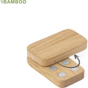 Antiestrés eco-friendly magnético personalizado de bambú 