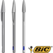 Bolígrafo cristal plata personalizado re'new BIC