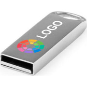 Pendrive metálico compacto para colgar (mín. 100)