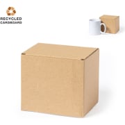 Caja personalizada para tazas de cartón reciclado corrugado kraft