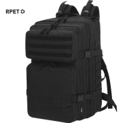 Mochila táctica poliéster 600D RPET gran capacidad multibolsillos portátil 17'
