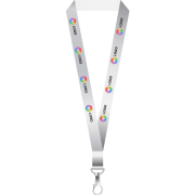 Lanyard publicitario 2 cm ancho en material 100% algodón
