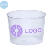 Vaso fiesta plastico semi rigido personalizado (220ml)