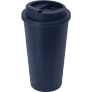 Vaso térmico PP reciclado doble pared con tapa (450 ml)