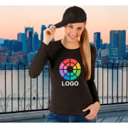 Camiseta manga larga publicitaria de mujer funky Valento 200