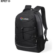 Mochila eco para portátil 15' estilo urbano poliéster 600D RPET