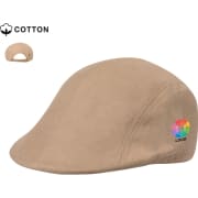 Gorra con corte clásico personalizada de algodón con cierre de velcro