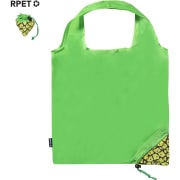 Bolsa eco plegable publicitaria de frutas de poliéster 190T RPET 40x38 cm