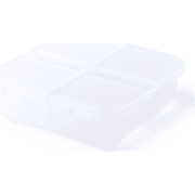 Pastillero de 4 compartimentos en material ABS