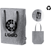 Bolsa ecológica personalizada de fieltro y RPET