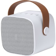 Altavoz bluetooth 5w  ABS reciclado con asa y diseño retro