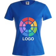 Camiseta de algodón entallada de mujer WCS180 Keya 180