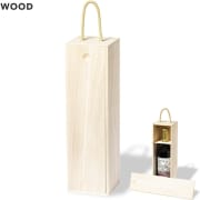 Caja de presentación personalizada de madera ligera