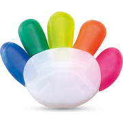 Set de 5 marcadores forma de mano
