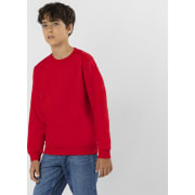 Sudadera de niño en felpa perchada cuello redondo Cosmos 280