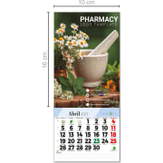 Mini calendario con imán 2027 personalizado para nevera