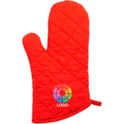 Manopla de cocina de algodon y goma