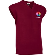 Chaleco-jersey sin mangas cuello pico staff Valento