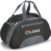 Bolsa de deporte con bolsillo frontal y base semirrígida
