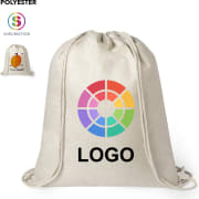 Mochila saco personalizada especial para sublimación