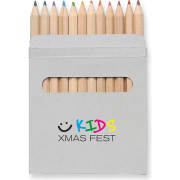 Caja con 12 lápices de colores