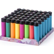 Pack de 48 encendedores personalizados de colores