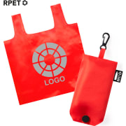 Bolsa eco plegable personalizada de RPET 45x38,5 cm