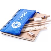 Libreta ecológica de cartón reciclado y estuche incluido 15,5x21 cm