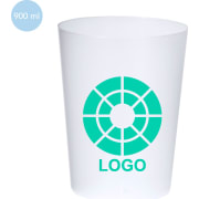 Vaso fiesta plastico rígido resistente (900 ml)