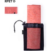 Toalla absorbente personalizada RPET 50x100cm con funda red Guds