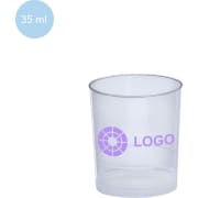 Vaso fiesta plastico semi rigido personalizado (35ml)