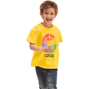 Camiseta manga corta de niño value weight Fruit Of The Loom 165