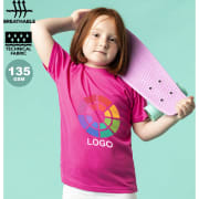 Camiseta técnica personalizada 100% poliéster de niño Tecnic Plus 135