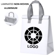 Bolsa nevera publicitaria non-woven laminado y aluminio isotermo