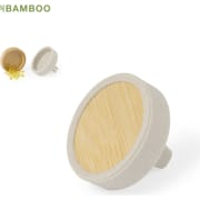 Ambientador personalizado de bambú y silicona aroma limón
