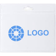 Portaacreditaciones en PVC  personalizada (10 x 9 cm)