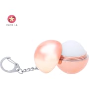 Llavero bálsamo labial publicitario protección SPF15 y aroma vainilla