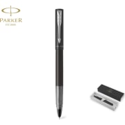 Roller acero inoxidable vector XL tinta negra con estuche Parker