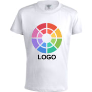 Camiseta algodón ring spun de manga corta de niño YC150 Keya 150