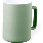 Taza de cerámica mate diseño elegante impresa en media taza (420 ml)