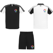Set deporte de 2 camisetas y 1 pantalón de niño Juve Roly