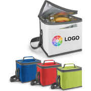 Bolsa nevera con asa ajustable y bolsillo frontal (hasta 9 L) 