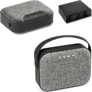 Altavoz portatil con micrófono en ABS y poliester