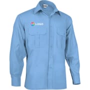 Camisa de manga larga bolsillos de hombre congress Valento 120