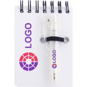 Mini libreta personalizada de 60 hojas con bolígrafo 7 x 9,5 cm