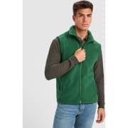 Chaleco polar con cuello alto y cremallera Bellagio Roly