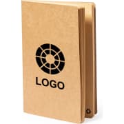 Libreta ecológica personalizada de cartón reciclado 14.4 x 21cm