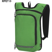 Mochila personalizada poliéster 600D RPET tiras reflectantes