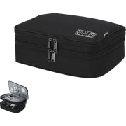 Estuche organizador RPET 600D triple bolsillo
